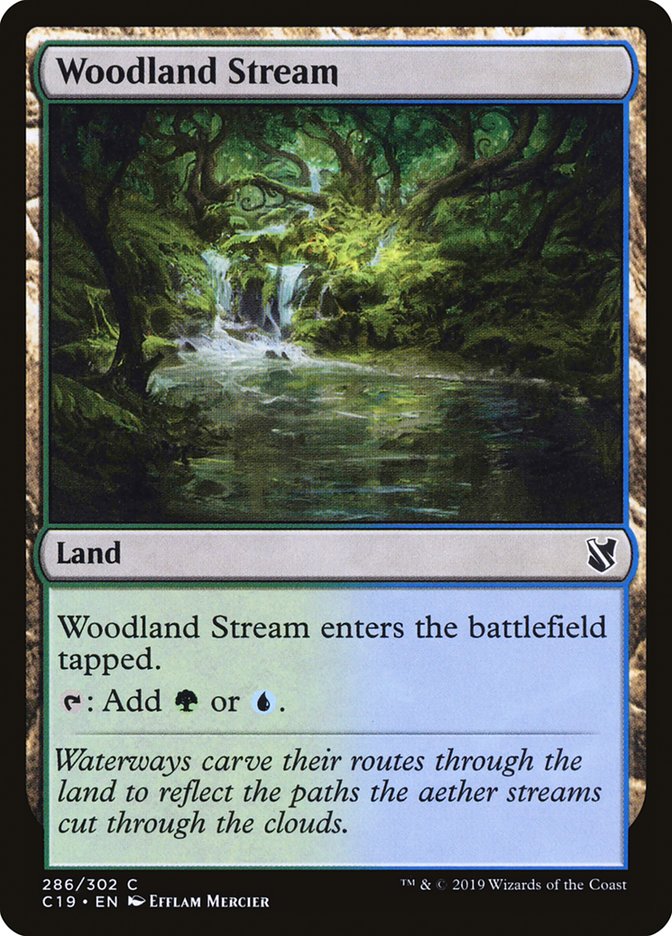 Woodland Stream [Commander 2019] | L.A. Mood Comics and Games