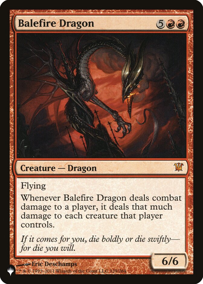 Balefire Dragon [The List] | L.A. Mood Comics and Games