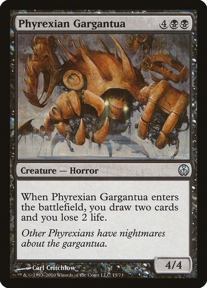 Phyrexian Gargantua [Duel Decks: Phyrexia vs. the Coalition] | L.A. Mood Comics and Games