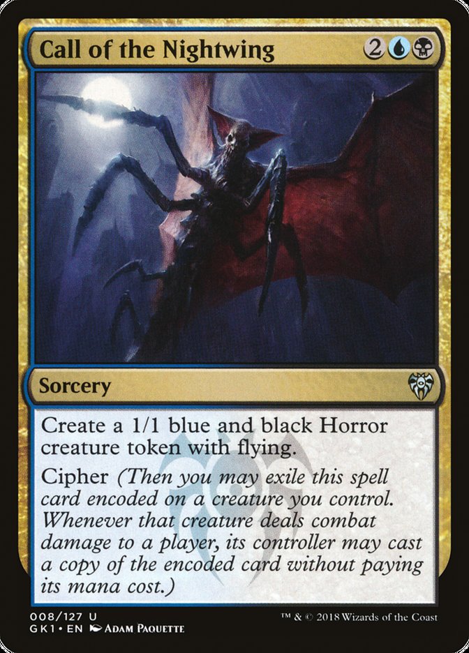 Call of the Nightwing [Guilds of Ravnica Guild Kit] | L.A. Mood Comics and Games