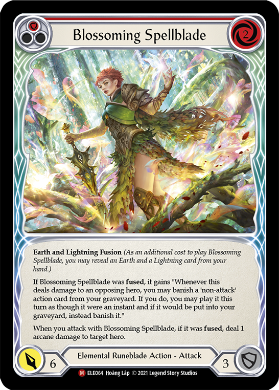 Blossoming Spellblade [ELE064] (Tales of Aria)  1st Edition Normal | L.A. Mood Comics and Games