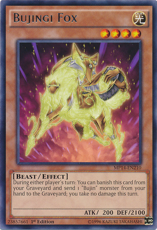 Bujingi Fox [MP14-EN210] Rare | L.A. Mood Comics and Games