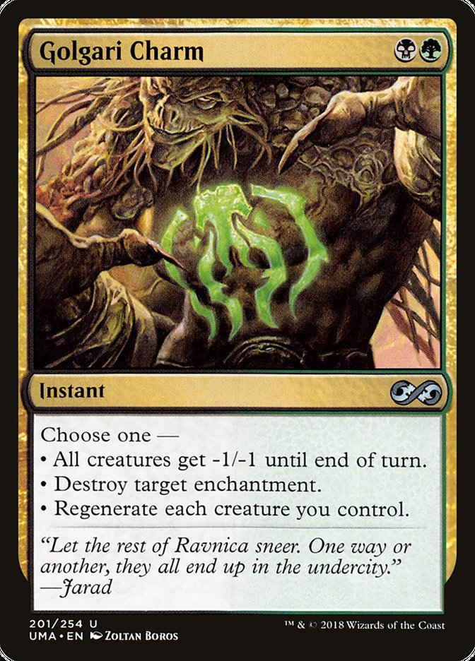 Golgari Charm [Ultimate Masters] | L.A. Mood Comics and Games