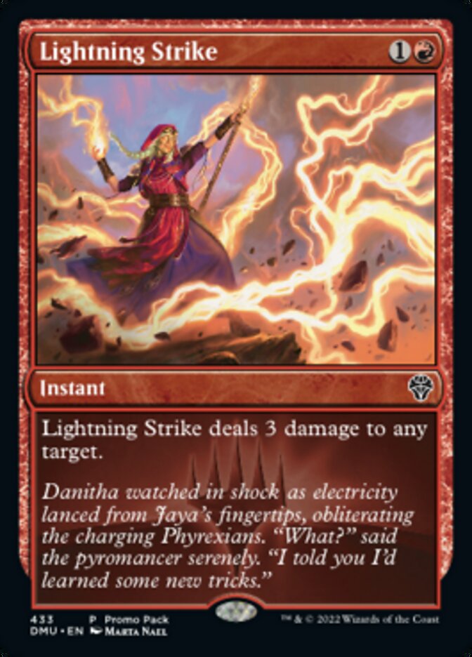 Lightning Strike (Promo Pack) [Dominaria United Promos] | L.A. Mood Comics and Games