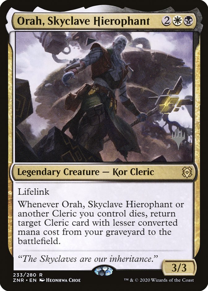 Orah, Skyclave Hierophant (Promo Pack) [Zendikar Rising Promos] | L.A. Mood Comics and Games