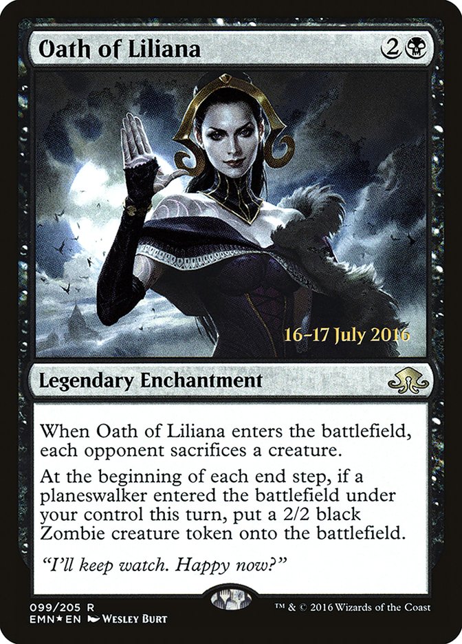 Oath of Liliana [Eldritch Moon Prerelease Promos] | L.A. Mood Comics and Games