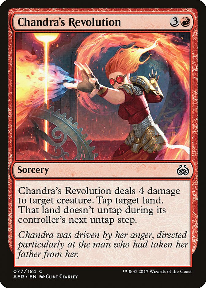 Chandra's Revolution [Aether Revolt] | L.A. Mood Comics and Games