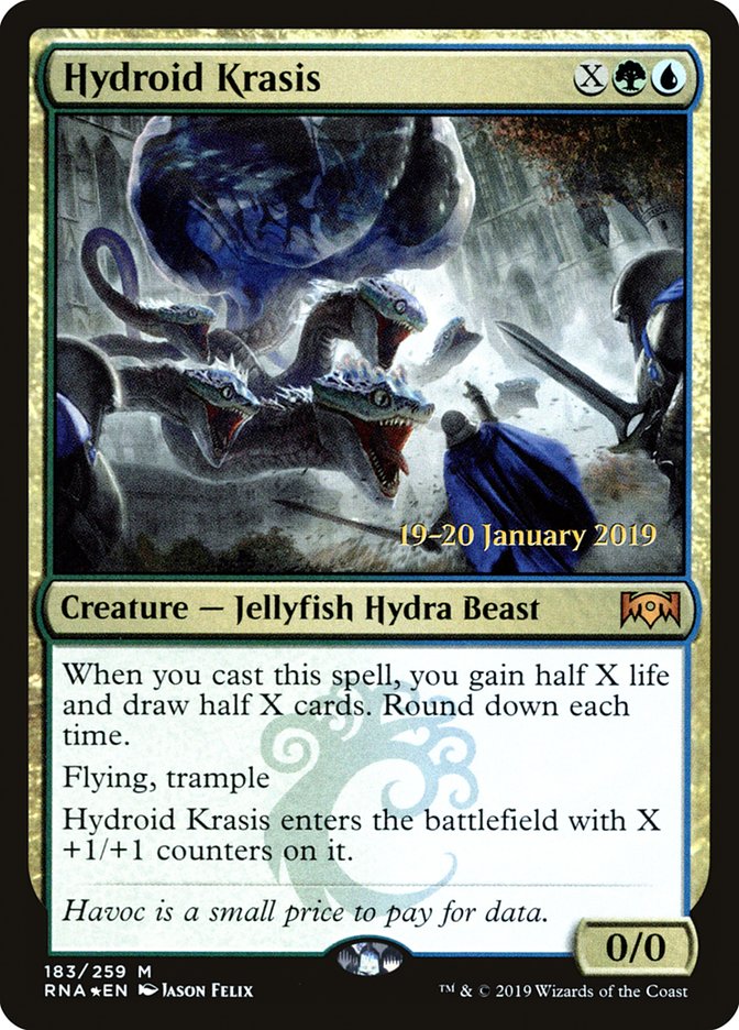 Hydroid Krasis [Ravnica Allegiance Prerelease Promos] | L.A. Mood Comics and Games