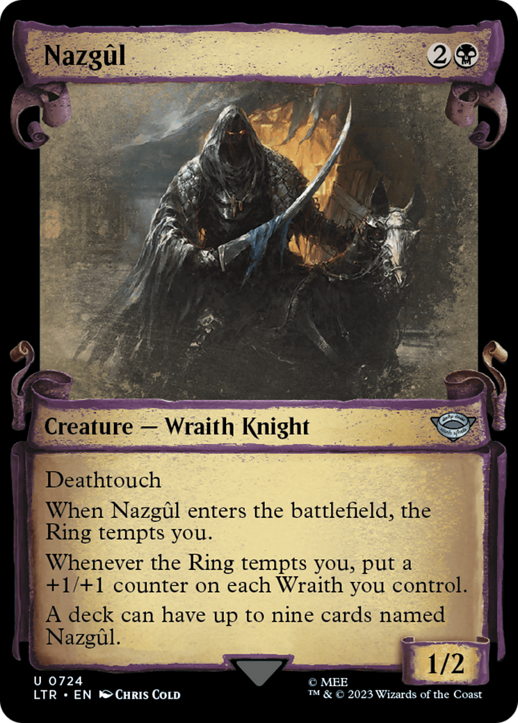 Nazgul (0724) [The Lord of the Rings: Tales of Middle-Earth Showcase Scrolls] | L.A. Mood Comics and Games