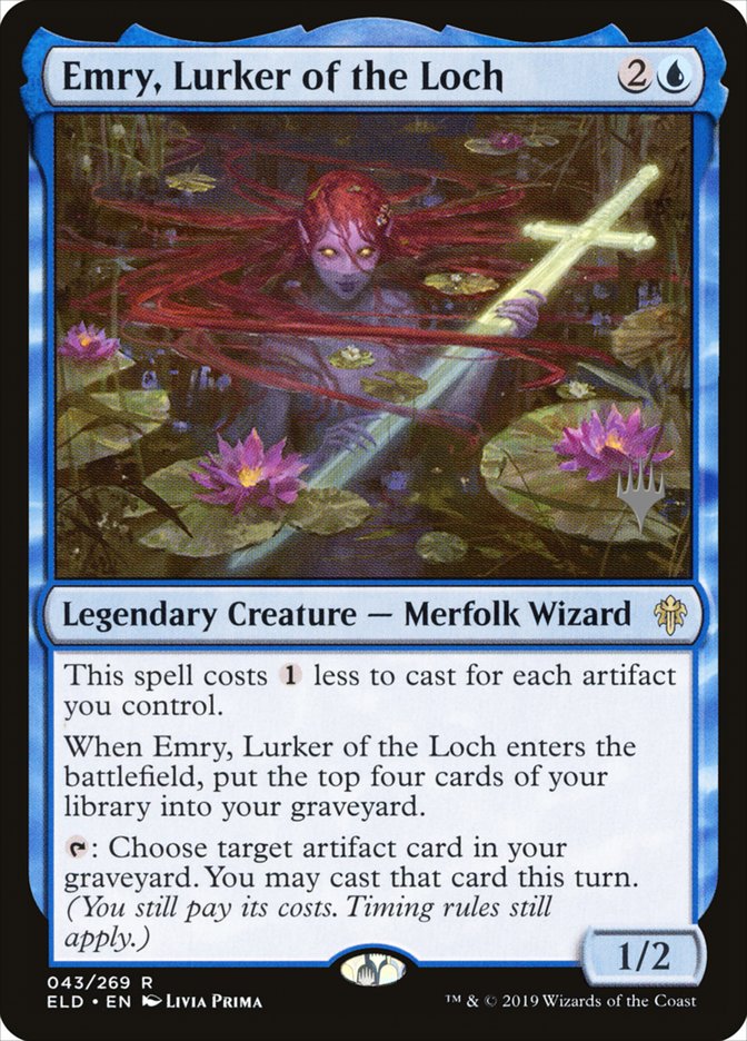 Emry, Lurker of the Loch (Promo Pack) [Throne of Eldraine Promos] | L.A. Mood Comics and Games