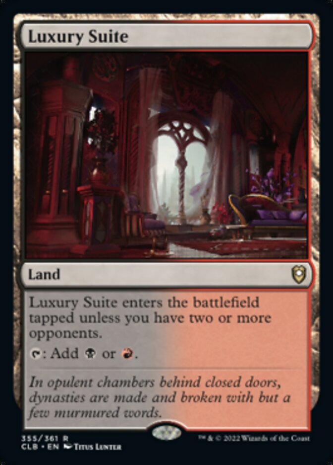 Luxury Suite [Commander Legends: Battle for Baldur's Gate] | L.A. Mood Comics and Games