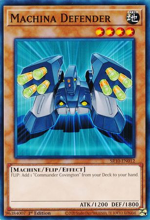 Machina Defender [SR10-EN012] Common | L.A. Mood Comics and Games