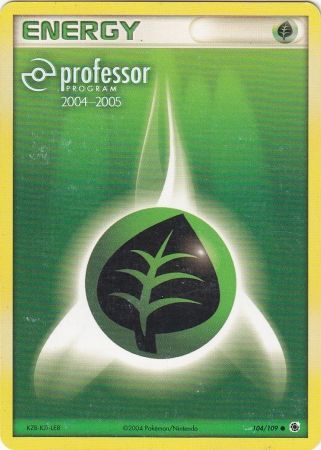 Grass Energy (104/109) (2004 2005) [Professor Program Promos] | L.A. Mood Comics and Games