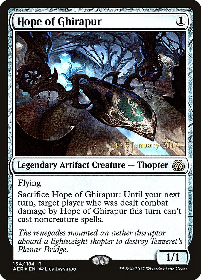 Hope of Ghirapur [Aether Revolt Prerelease Promos] | L.A. Mood Comics and Games