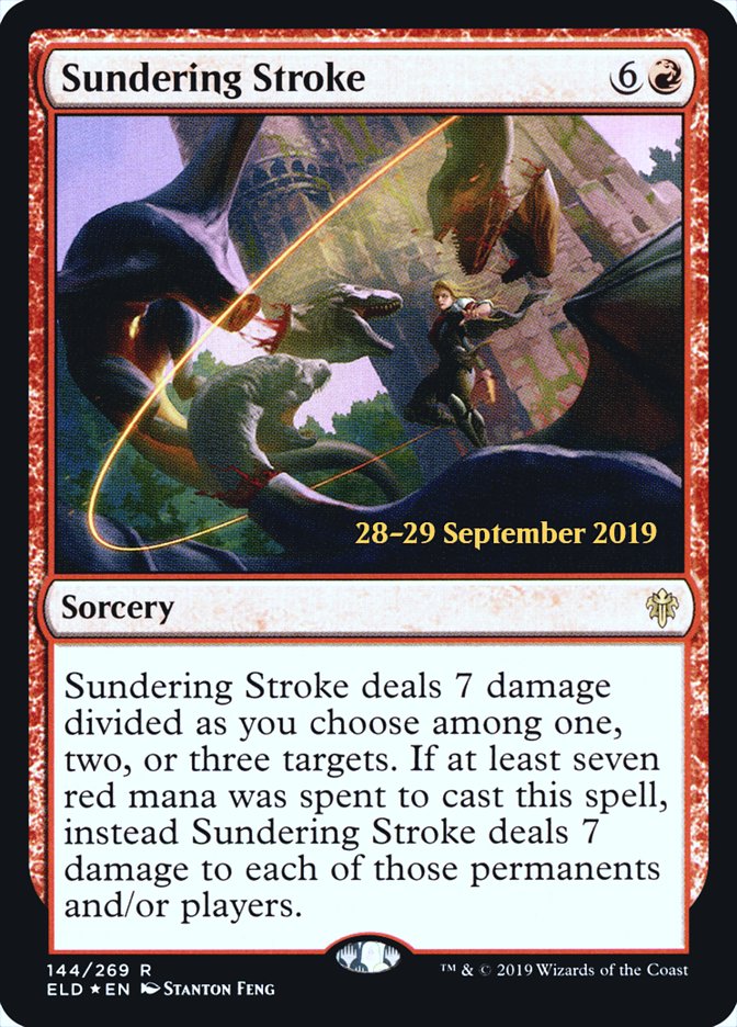 Sundering Stroke [Throne of Eldraine Prerelease Promos] | L.A. Mood Comics and Games
