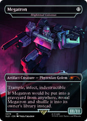 Blightsteel Colossus - Megatron (Borderless) [Secret Lair Drop Series] | L.A. Mood Comics and Games