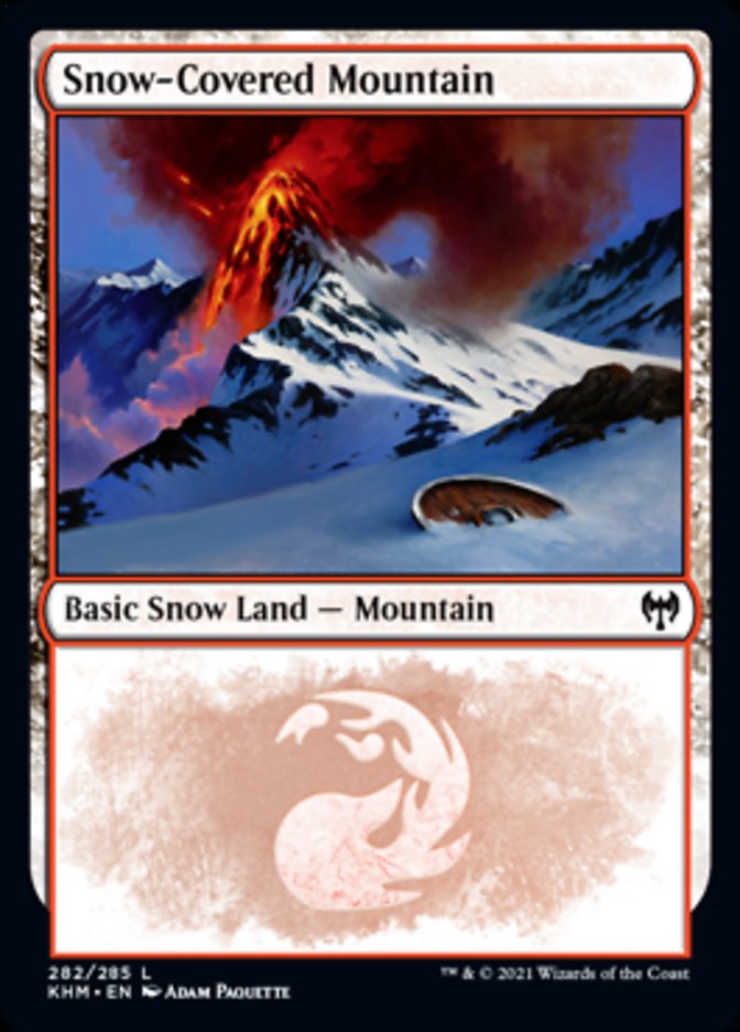 Snow-Covered Mountain (282) [Kaldheim] | L.A. Mood Comics and Games