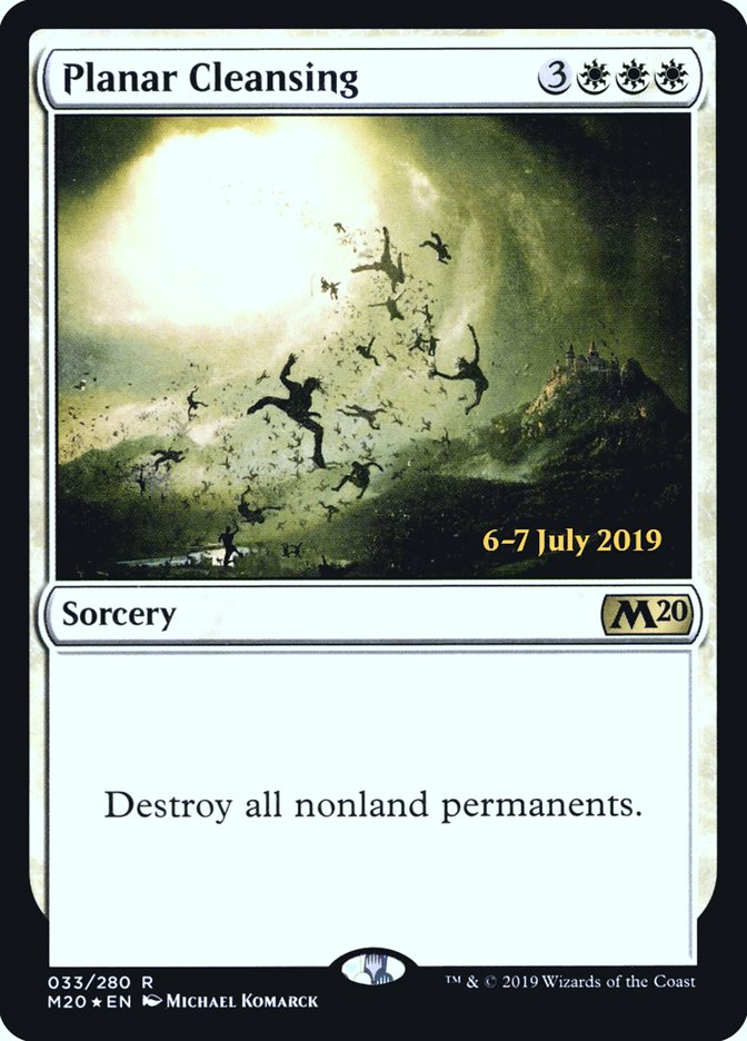 Planar Cleansing [Core Set 2020 Prerelease Promos] | L.A. Mood Comics and Games