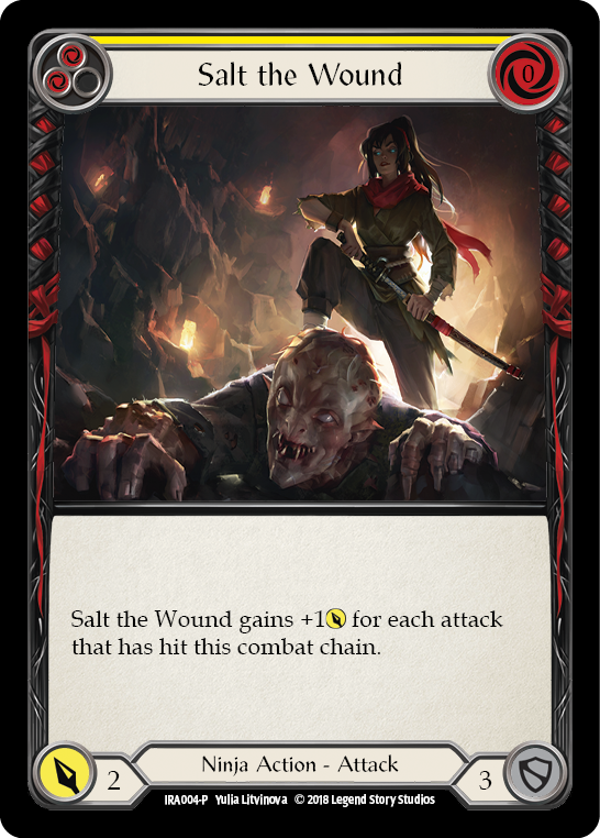 Salt the Wound [IRA004-P] (Ira Welcome Deck)  1st Edition Normal | L.A. Mood Comics and Games