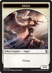 Angel // Soldier Double-Sided Token [Commander 2018 Tokens] | L.A. Mood Comics and Games