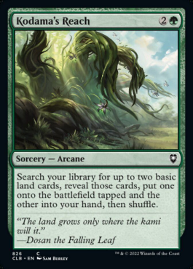 Kodama's Reach [Commander Legends: Battle for Baldur's Gate] | L.A. Mood Comics and Games