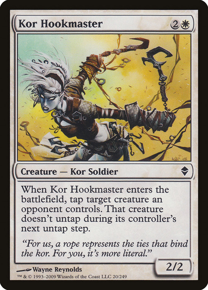 Kor Hookmaster [Zendikar] | L.A. Mood Comics and Games