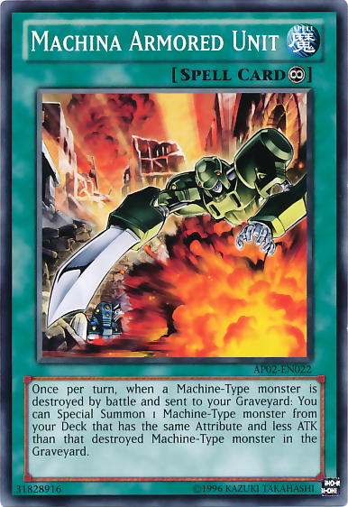 Machina Armored Unit [AP02-EN022] Common | L.A. Mood Comics and Games