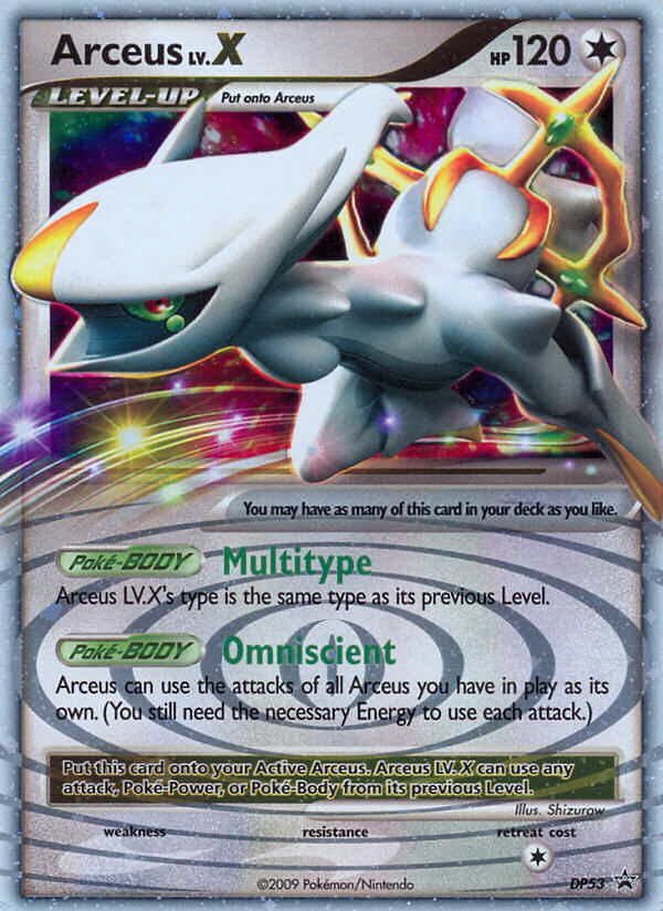 Arceus Lv.X (DP53) [Diamond & Pearl: Black Star Promos] | L.A. Mood Comics and Games