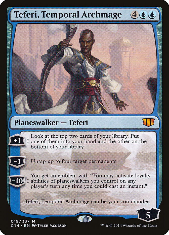Teferi, Temporal Archmage [Commander 2014] | L.A. Mood Comics and Games