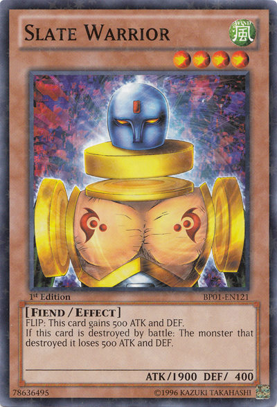 Slate Warrior [BP01-EN121] Starfoil Rare | L.A. Mood Comics and Games