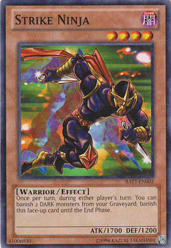 Strike Ninja [BATT-EN003] Starfoil Rare | L.A. Mood Comics and Games