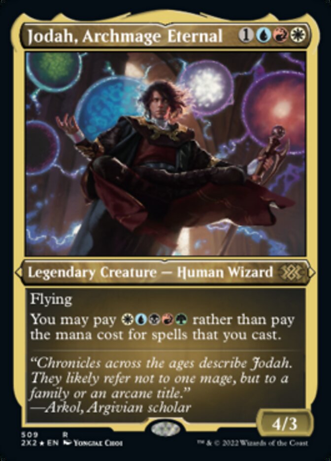 Jodah, Archmage Eternal (Foil Etched) [Double Masters 2022] | L.A. Mood Comics and Games