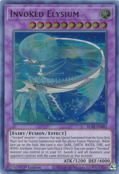 Invoked Elysium [BLAR-EN083] Ultra Rare | L.A. Mood Comics and Games