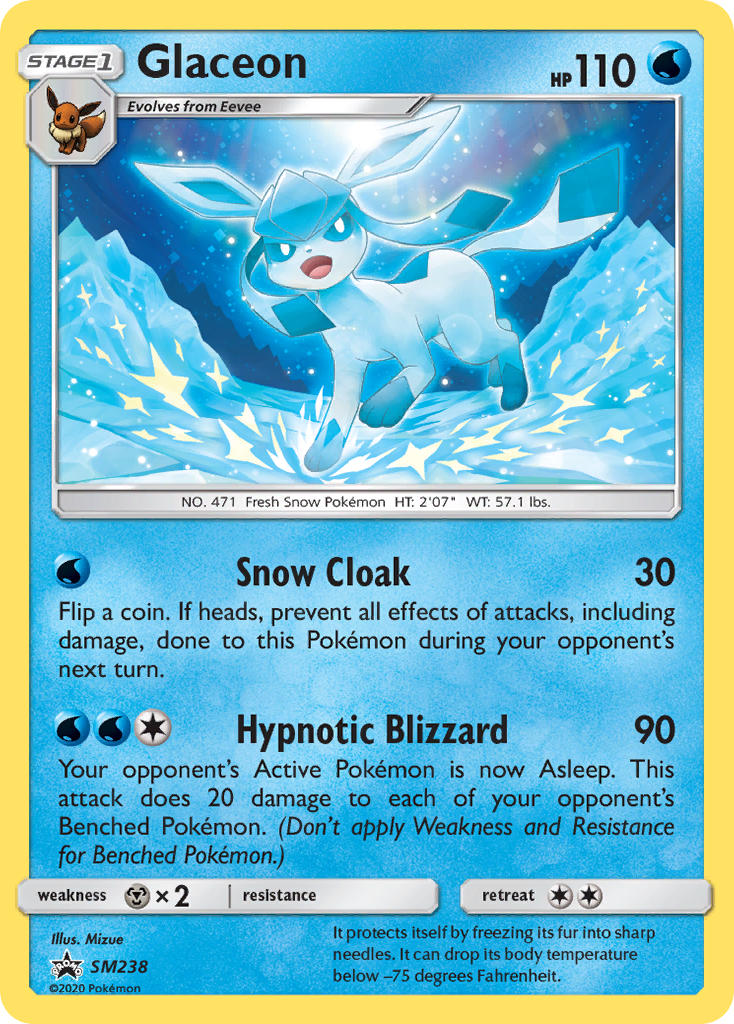 Glaceon (SM238) [Sun & Moon: Black Star Promos] | L.A. Mood Comics and Games