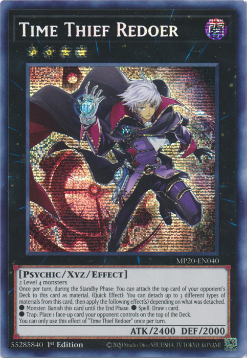 Time Thief Redoer [MP20-EN040] Prismatic Secret Rare | L.A. Mood Comics and Games