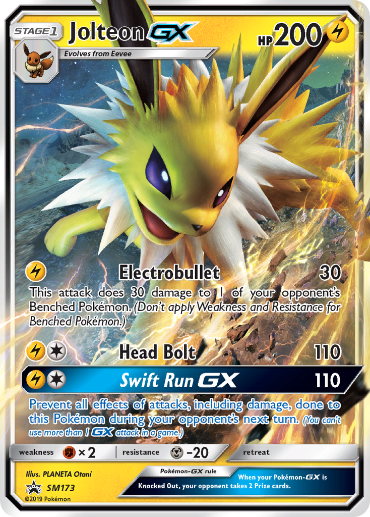 Jolteon GX (SM173) [Sun & Moon: Black Star Promos] | L.A. Mood Comics and Games