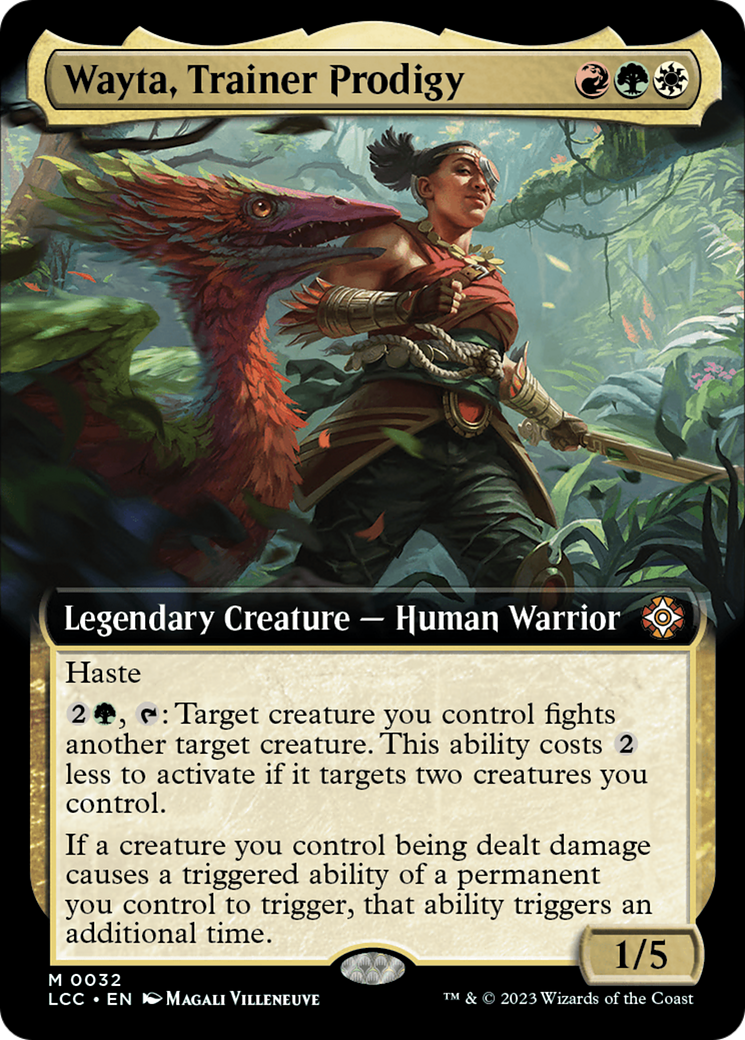 Wayta, Trainer Prodigy (Extended Art) [The Lost Caverns of Ixalan Commander] | L.A. Mood Comics and Games