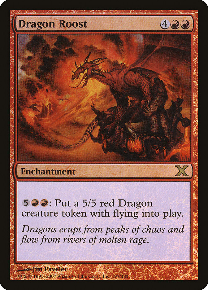 Dragon Roost (Premium Foil) [Tenth Edition] | L.A. Mood Comics and Games