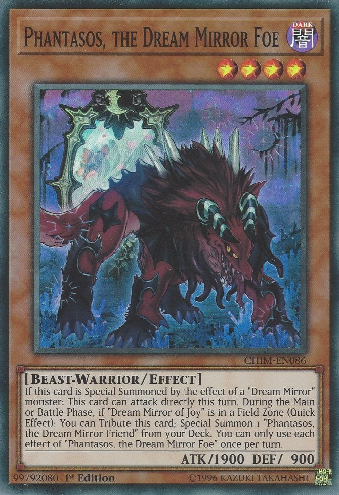 Phantasos, the Dream Mirror Foe [CHIM-EN086] Super Rare | L.A. Mood Comics and Games