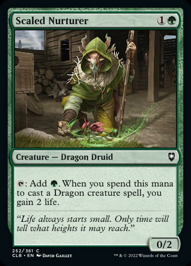 Scaled Nurturer [Commander Legends: Battle for Baldur's Gate] | L.A. Mood Comics and Games
