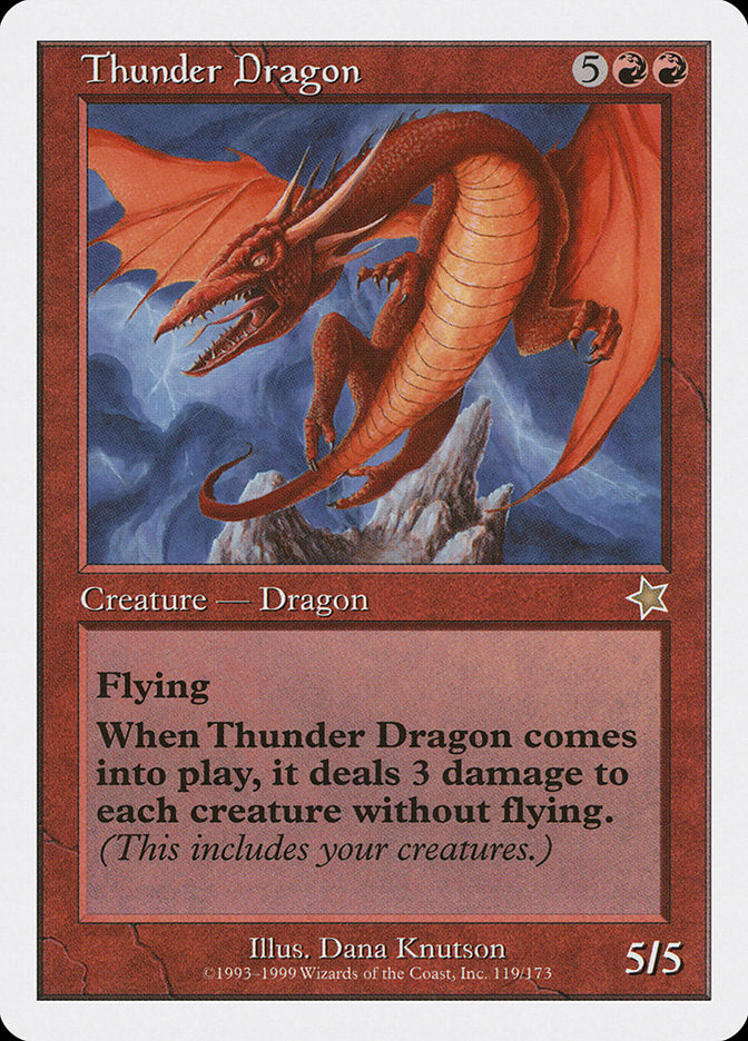 Thunder Dragon [Starter 1999] | L.A. Mood Comics and Games
