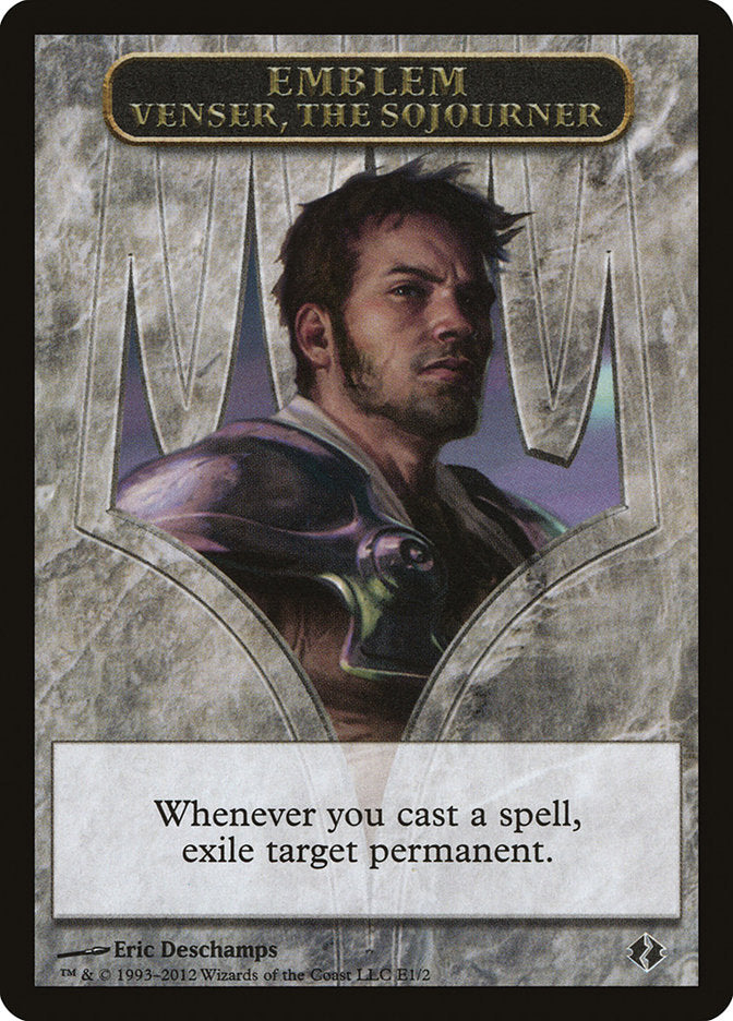 Venser, the Sojourner Emblem [Duel Decks: Venser vs. Koth Tokens] | L.A. Mood Comics and Games