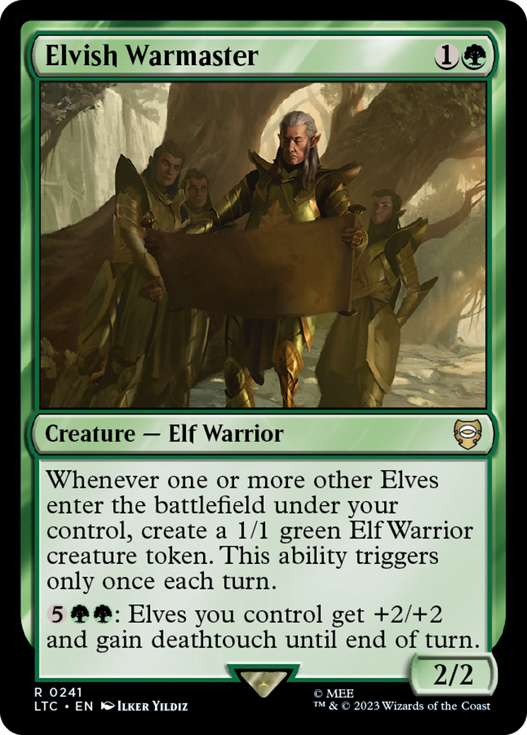 Elvish Warmaster [The Lord of the Rings: Tales of Middle-Earth Commander] | L.A. Mood Comics and Games