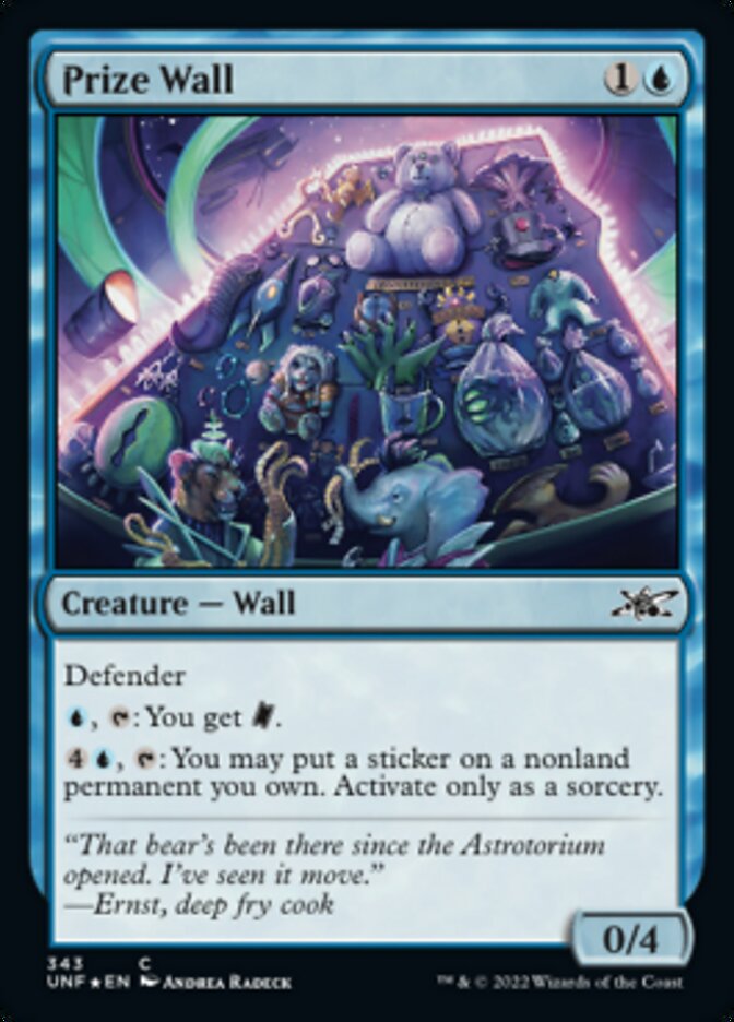 Prize Wall (Galaxy Foil) [Unfinity] | L.A. Mood Comics and Games