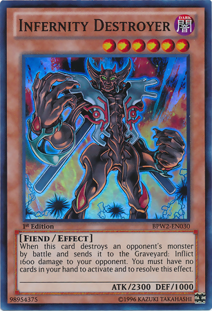 Infernity Destroyer [BPW2-EN030] Super Rare | L.A. Mood Comics and Games