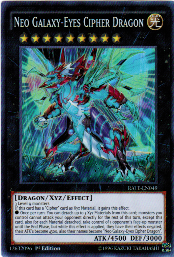 Neo Galaxy-Eyes Cipher Dragon [RATE-EN049] Super Rare | L.A. Mood Comics and Games