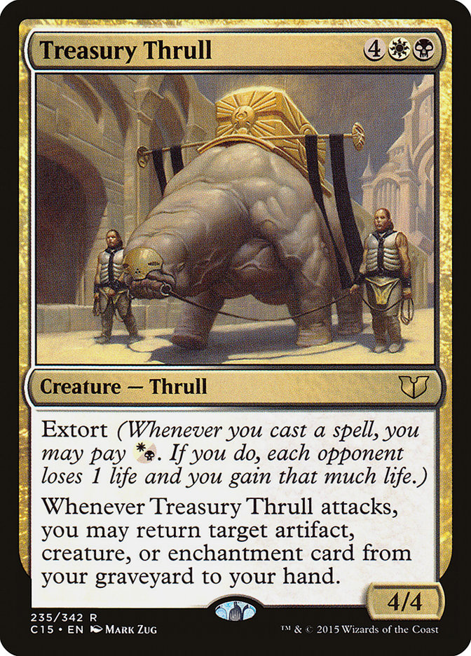 Treasury Thrull [Commander 2015] | L.A. Mood Comics and Games