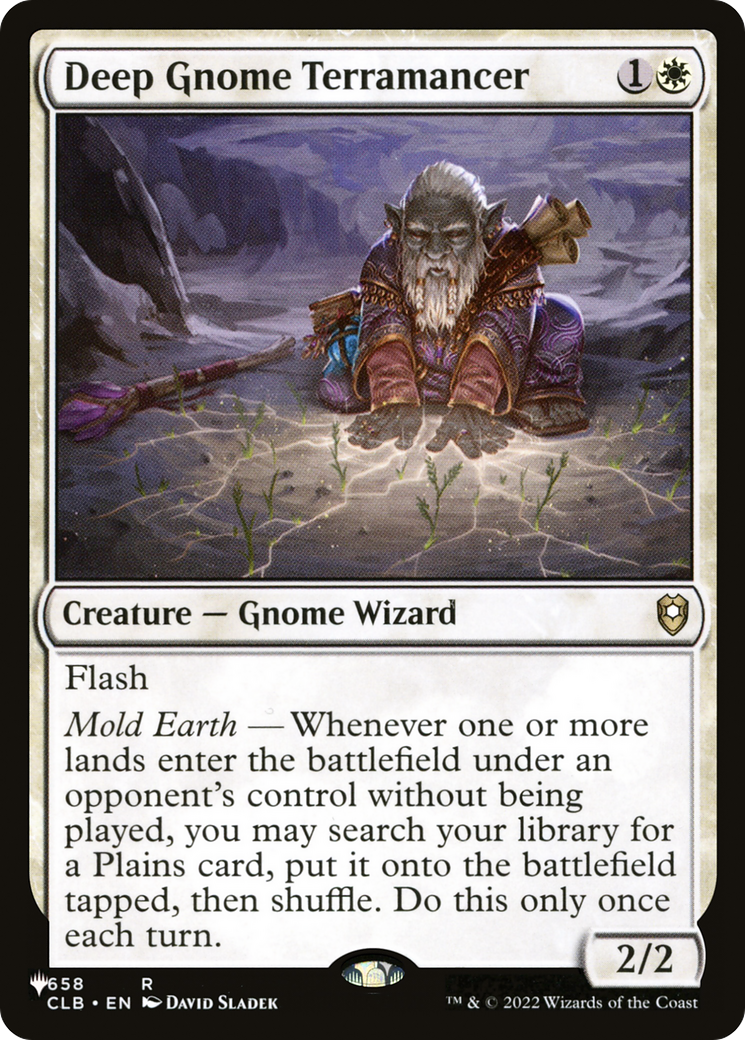 Deep Gnome Terramancer [The List] | L.A. Mood Comics and Games