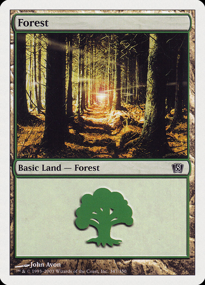 Forest (347) [Eighth Edition] | L.A. Mood Comics and Games