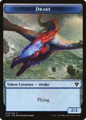 Human Soldier (005) // Drake Double-Sided Token [Commander 2020 Tokens] | L.A. Mood Comics and Games